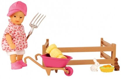 812-891 Кукла my mini BABY born 14 см НА ФЕРМЕ с аксессуарами, ZAPF CREATION 812891