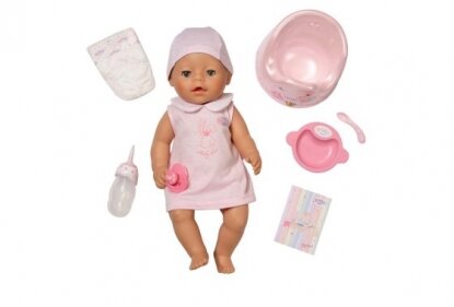 803-608 Zapf Кукла BABY born 43 см с музыкальным горшком