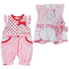 816-646 ZAPF Creation BABY born Комбинезончики, 3 асс