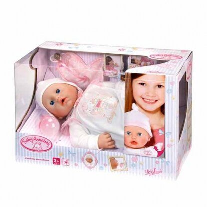 Zapf Creation Baby Annabell 792-193 Бэби Аннабель Кукла с мимикой, 46 см
