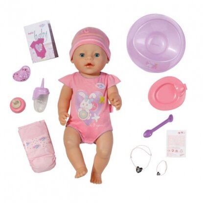 820-414 Игрушка BABY born Кукла Интерактивная, 43 см, кор.