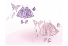 808-207 Одежда для куклы baby born de luxe 