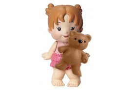 813-072 Кукла и медвежонок в ассортименте блистер Chiqui Baby Born.