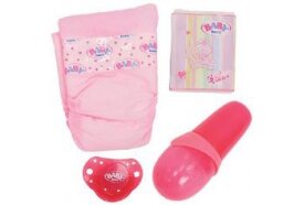 815-557 ZAPF Creation BABY born Соска, бутылочка и питание (3 шт.)