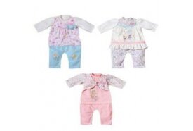 791-158 ZAPF Creation Baby Annabell Комбинезончики в чайной, 3 асс., веш.