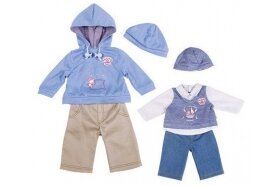 789-131 Комплект одежды для куклы мальчика annabell