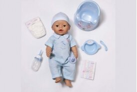 807-866 Zapf Кукла BABY born мальчик 43 см с музыкальным горшком (рус.)